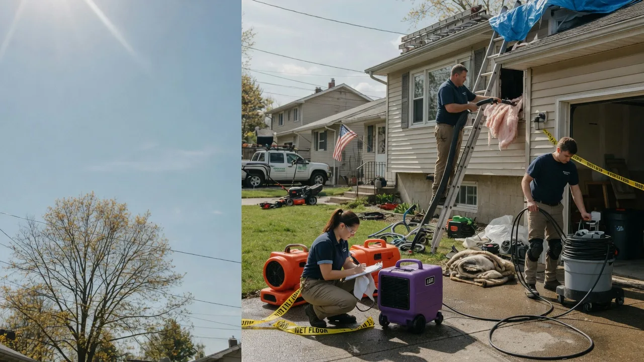 Emergency Water Removal in Tennyson, IN near me